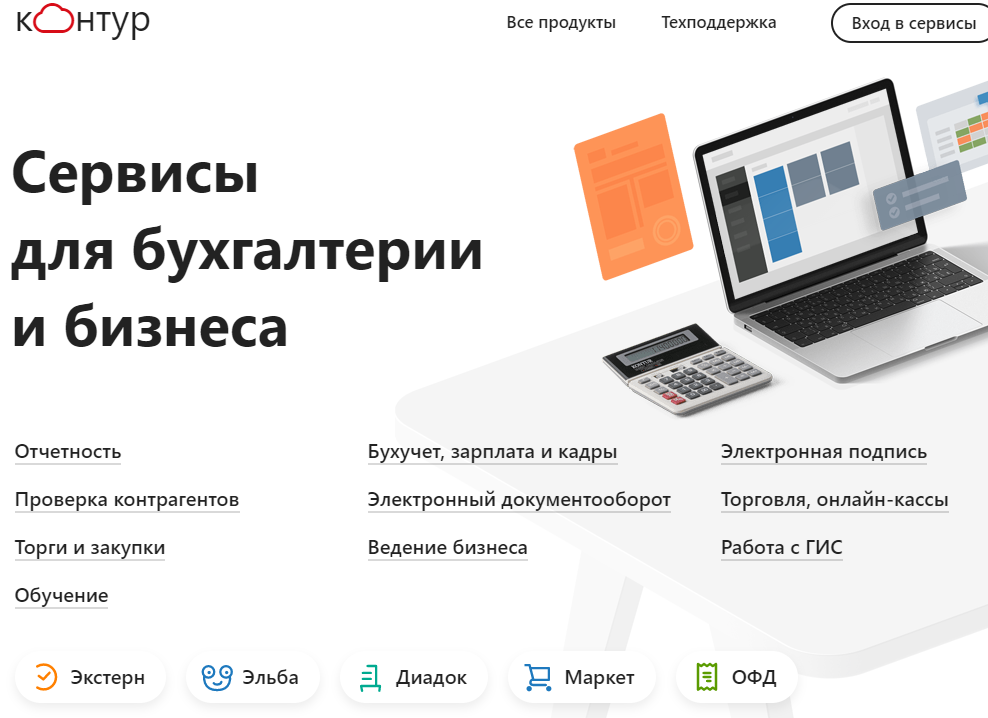 Все сервисы СКБ Контур